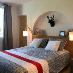 Chambre déco montagne moderne